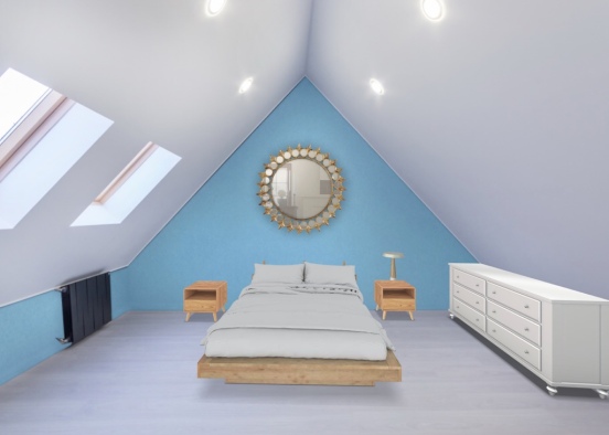 Dream home bedroom Design Rendering