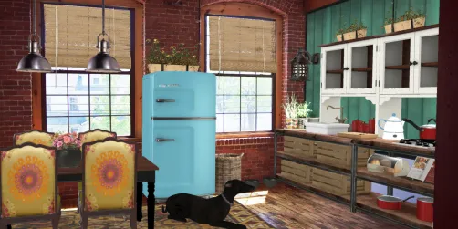 Boho kitchen