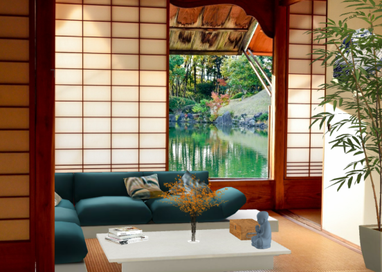 Asian style Design Rendering