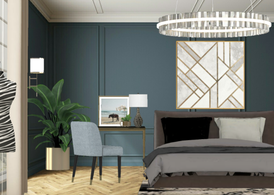 Blue's bedroom Design Rendering