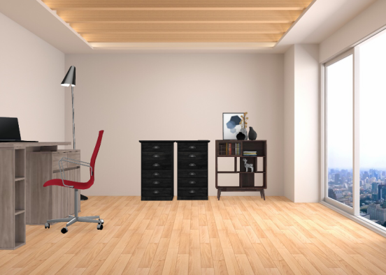 S.O. (simple office) Design Rendering