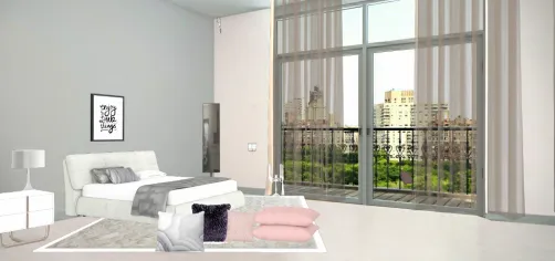 Dormitorio .....chic , Relajado Con Colores Pastel Claros,room Chic With  Pastel Colors.clear ..
