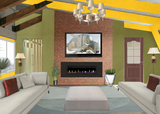 Living room by glori Design Rendering