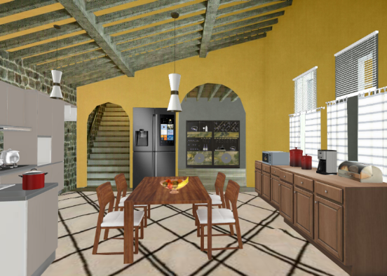 New kitchen and not happy with it. By glori Design Rendering