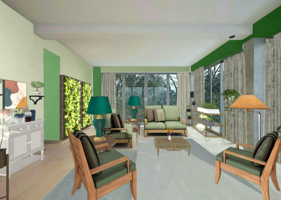My green room by glori Design Rendering