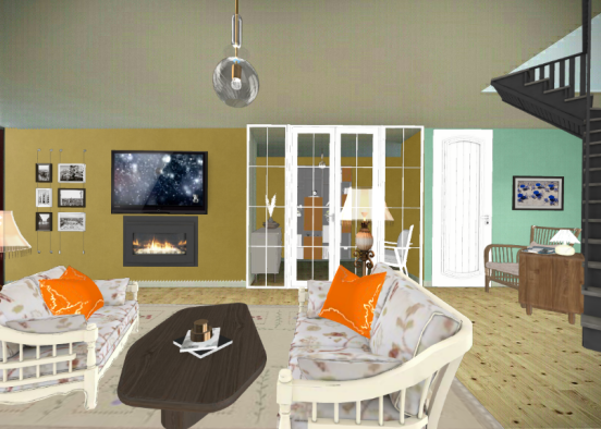 Living  room by glori Design Rendering