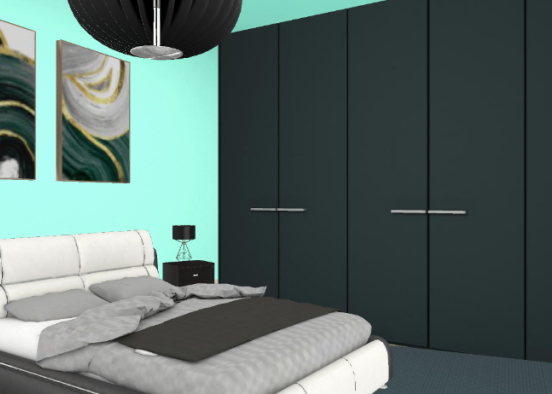 Nemat's bedroom Design Rendering
