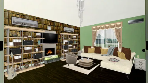 Уютная гостиная