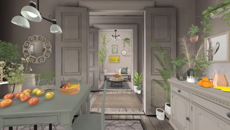Plants and fruits at grandma's house by Suely Haussler from Brazil