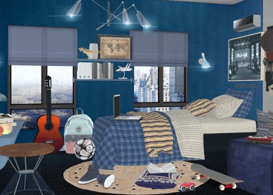 David's bedroom Design Rendering