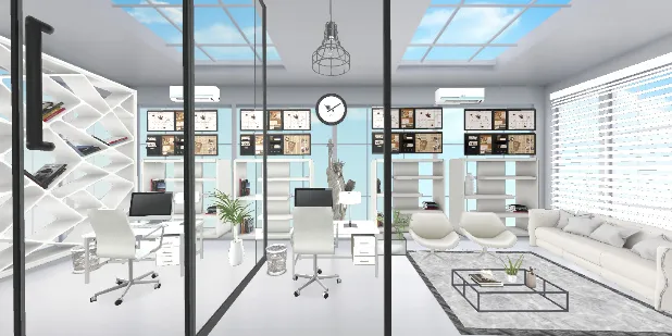 Office Design Rendering