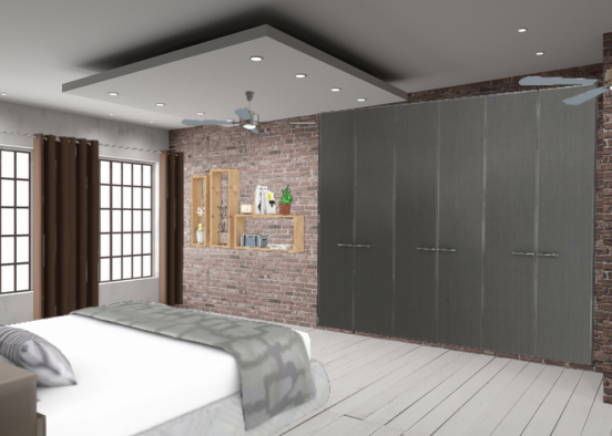 Bedroom Luxury  Design Rendering