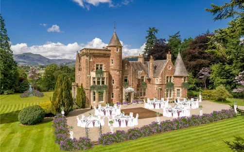 Outdoor Wedding Reception