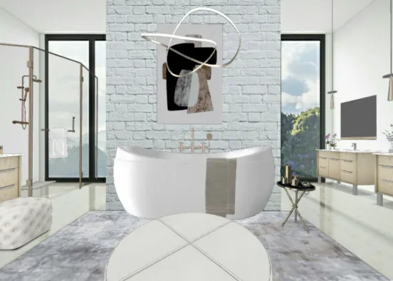 # Principal Bathroom  from home collection  Renderização de Design