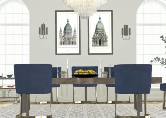 # Meal time from home collection  Renderização de Design