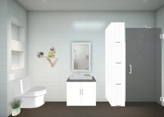the best bathroom  Design Rendering
