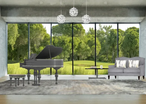 Enjoy the piano and relax  Design Rendering