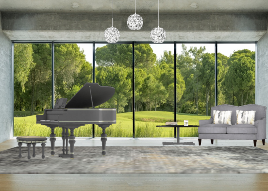 Enjoy the piano and relax  Design Rendering