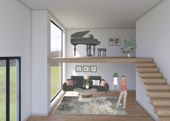 Living room 2📍 Design Rendering