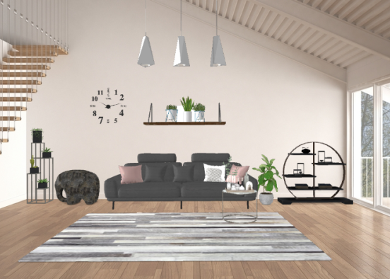 Grey room 🔥 Design Rendering
