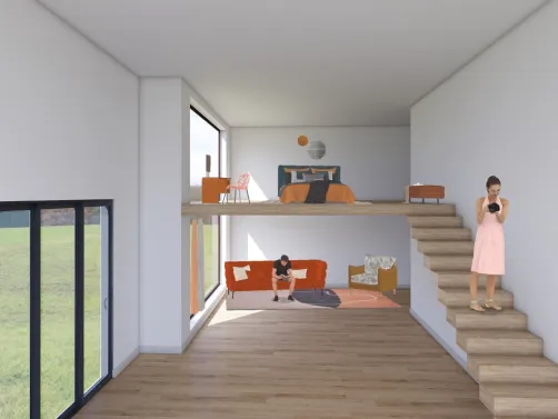 Estilo color naranja