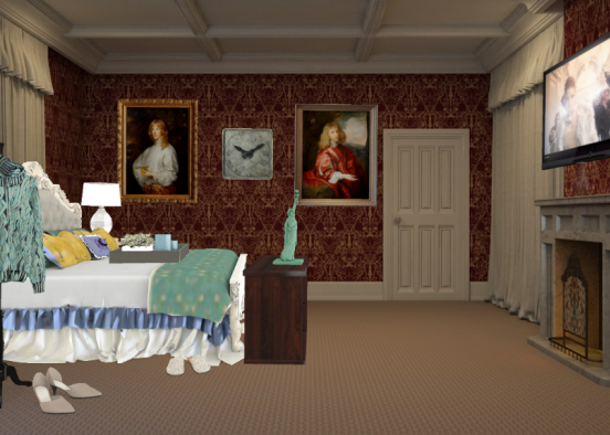 My royal bedroom  Design Rendering