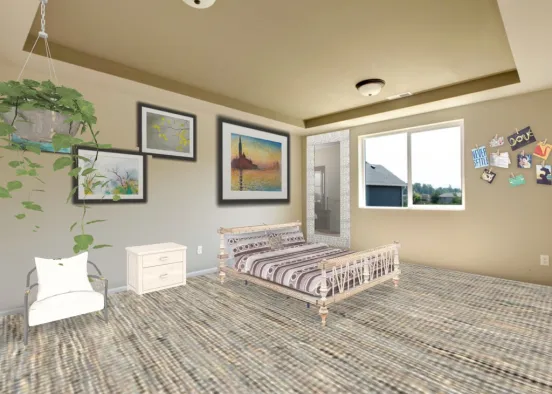 mom and dad room Design Rendering