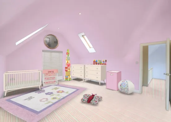 babies room Design Rendering