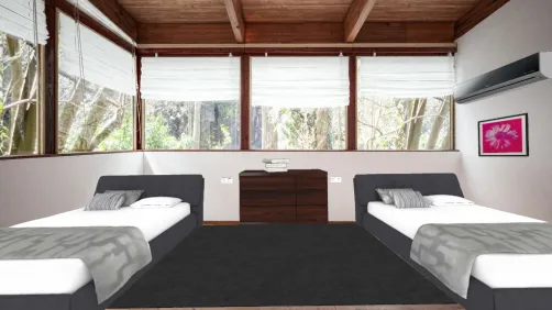 Habitación doble de visitas
