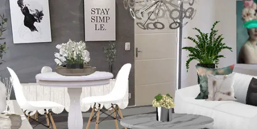 Kleines wohnzimmer 
