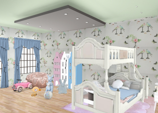 Sweet Kid's Bedroom 💕💕💕 Design Rendering
