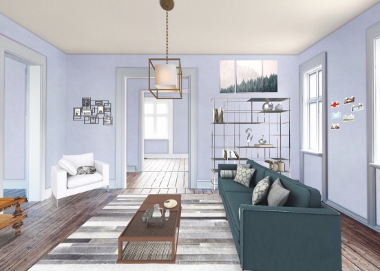 Johanna’s Living Room  Design Rendering