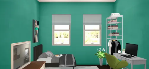 Quarto verde 💚