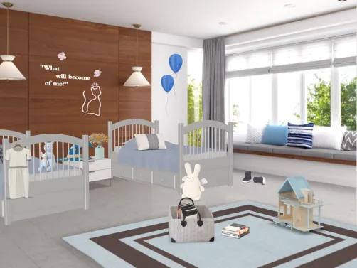 Habitación de dos princesitas