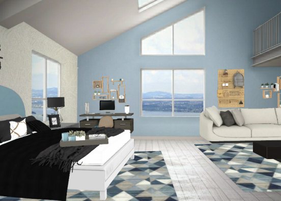 Big houses need big Bedrooms Design Rendering