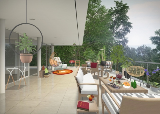 green terrace Design Rendering