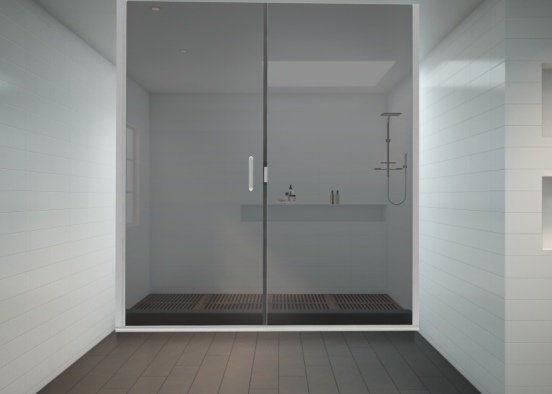 shower Design Rendering