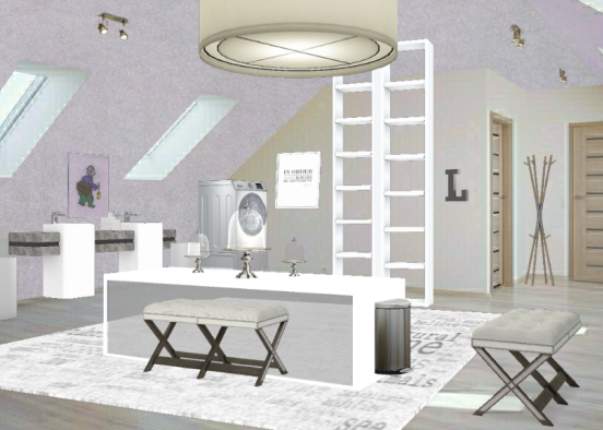 Angelina styles laundry room Design Rendering