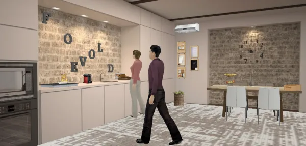 Professional interior design created with Homestyler 3D design software