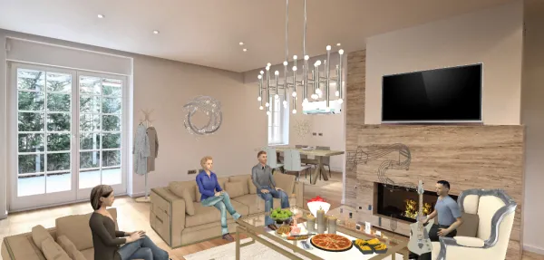 Professional interior design created with Homestyler 3D design software