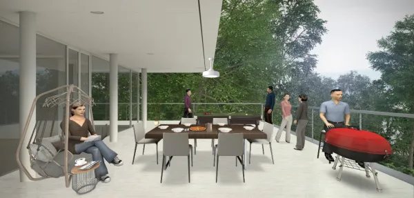 Professional interior design created with Homestyler 3D design software