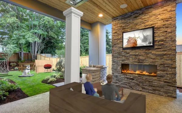 Professional interior design created with Homestyler 3D design software