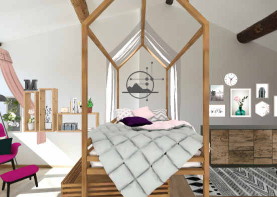 nordic style #designbydenisemyvo #ilovewhatidecorate #nordicstyle bedroom  Design Rendering