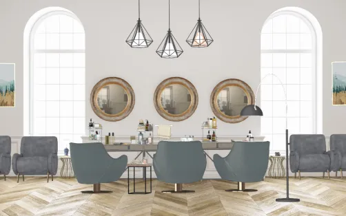 Visiting the hairdresser