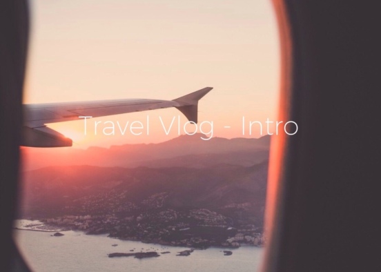 Travel Vlog - Intro Design Rendering