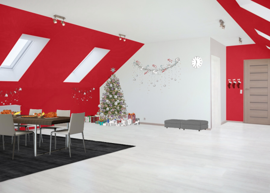Merry Christmas room 🎉🎄 Design Rendering