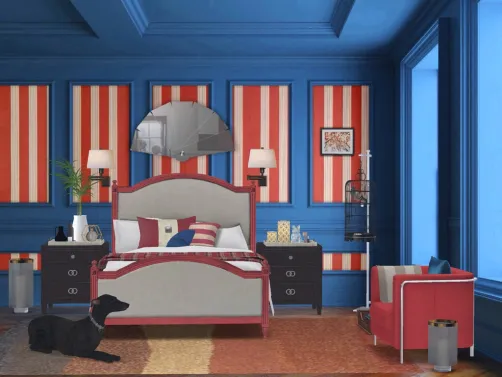 Red and Blue