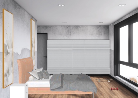 chambre spacieuse  Design Rendering