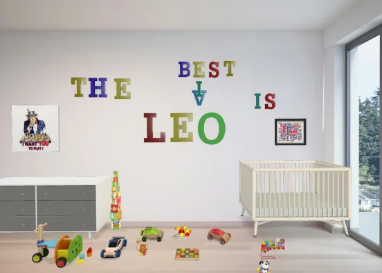 Leo's room Design Rendering
