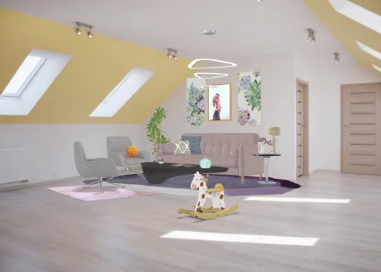 Nice Living Room ✨ Design Rendering
